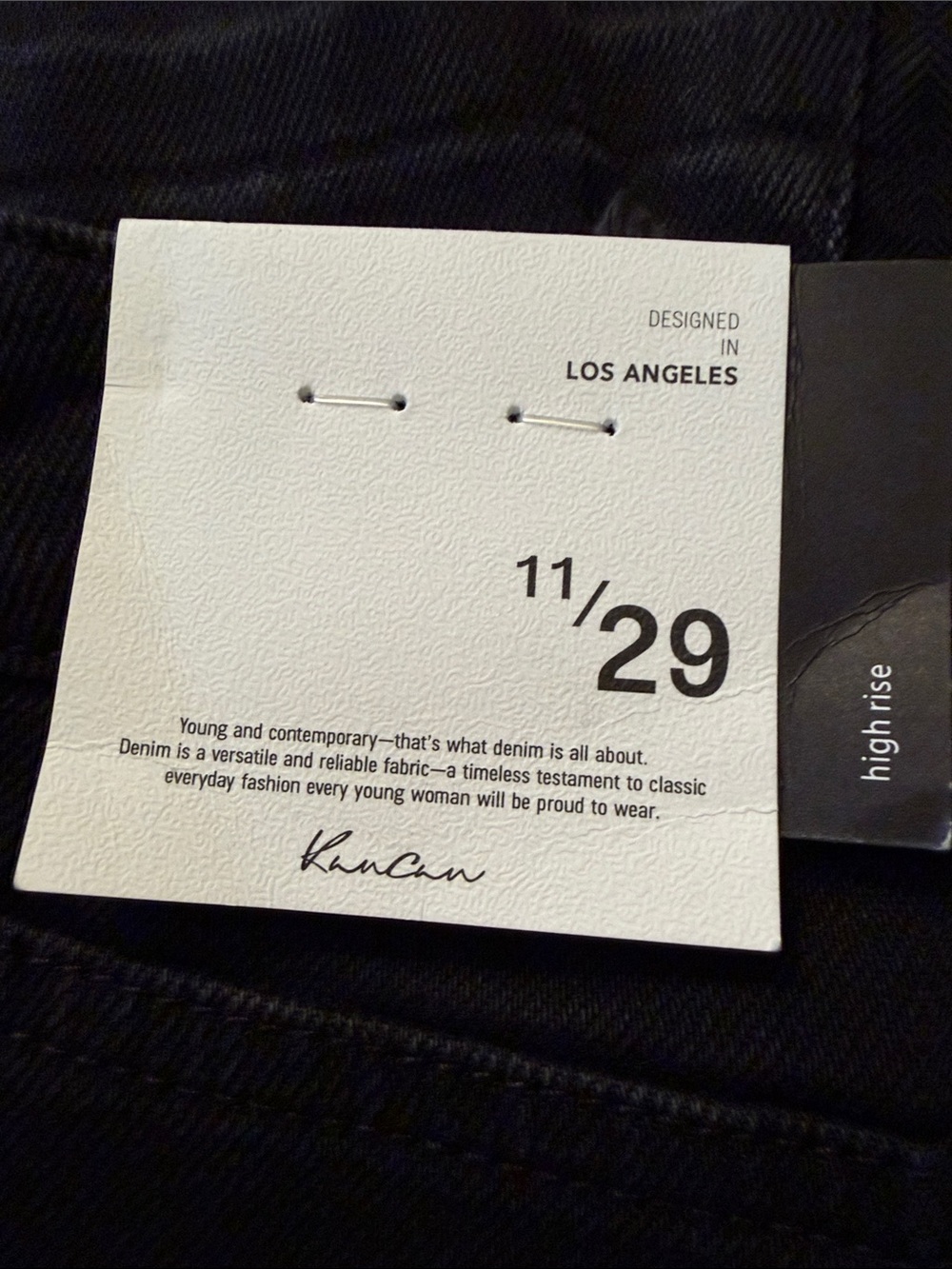 KanCan jeans size 11/29 NWT *TALL GIRL FRIENDLY* - Picture 12 of 13